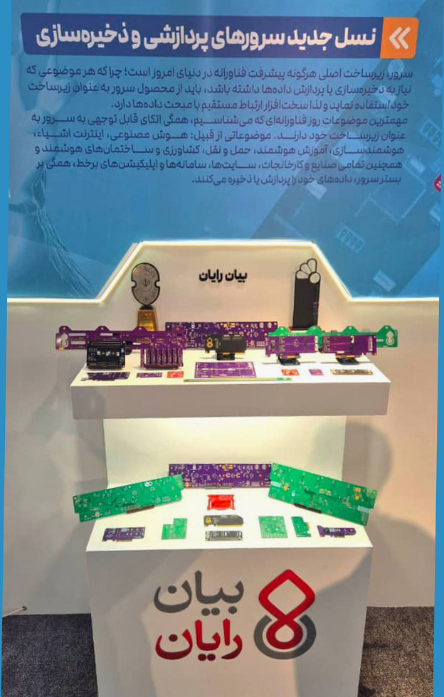 حضور شرکت بیان رایان تدبیر در جشنواره فر ایران